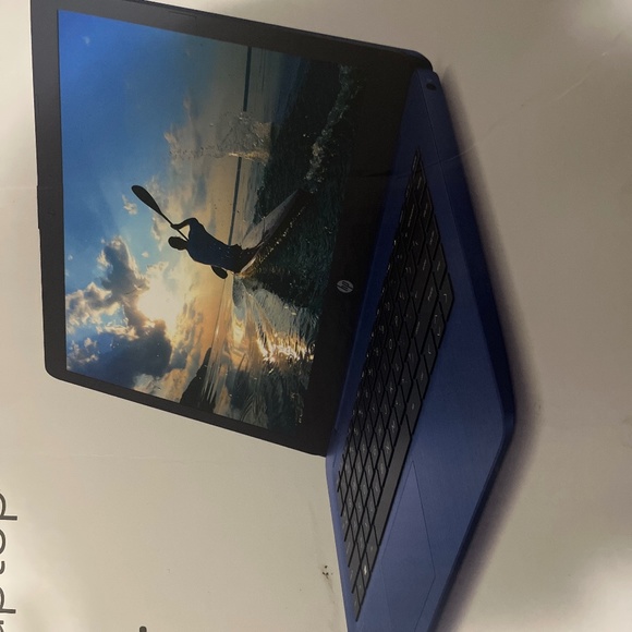 Blue Laptop